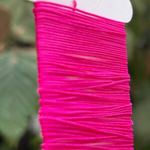 5 Meter Flechtschnur 0,5 mm Durchmesser - magenta